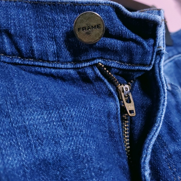 FRAME Le Garcon Boyfriend Jeans In Scorpion Wash - Picture 7 of 12